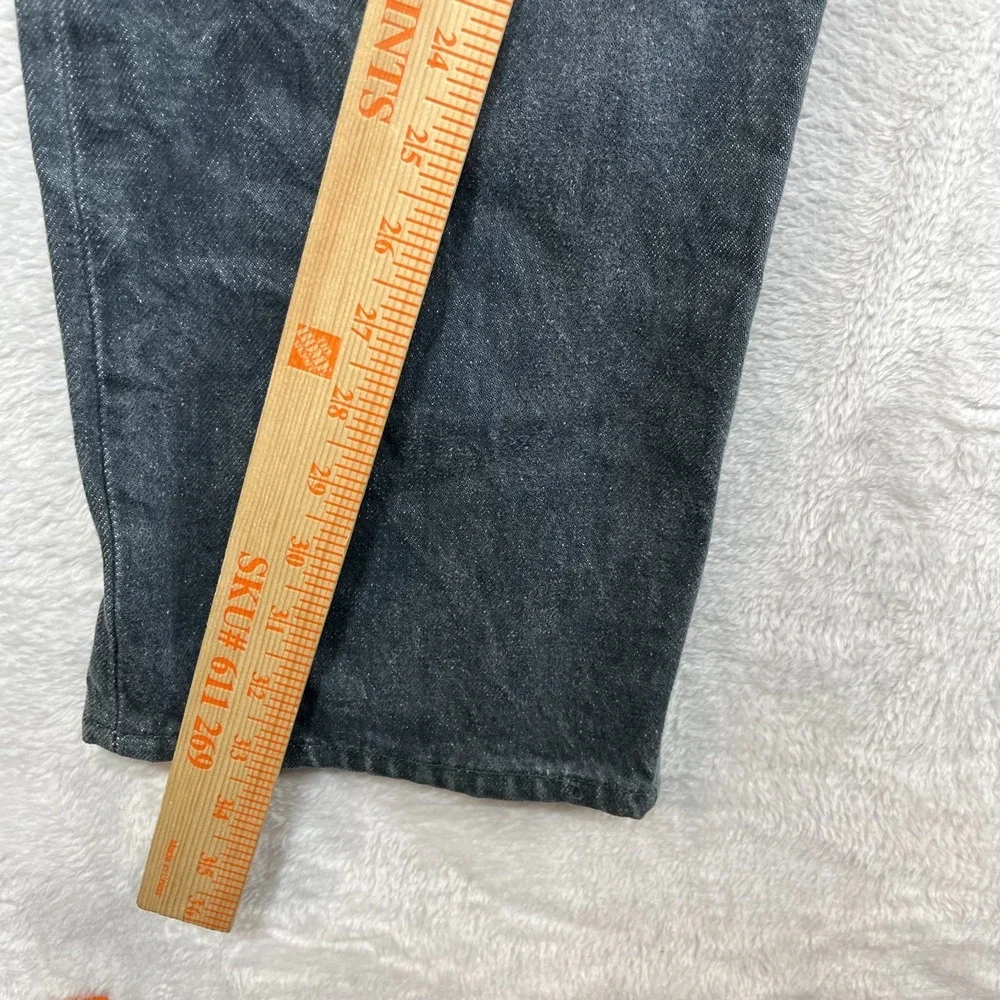 Vintage Levi's 501 Jeans Men's Blue Denim High Rise Straight Button Fly - 35X33‎